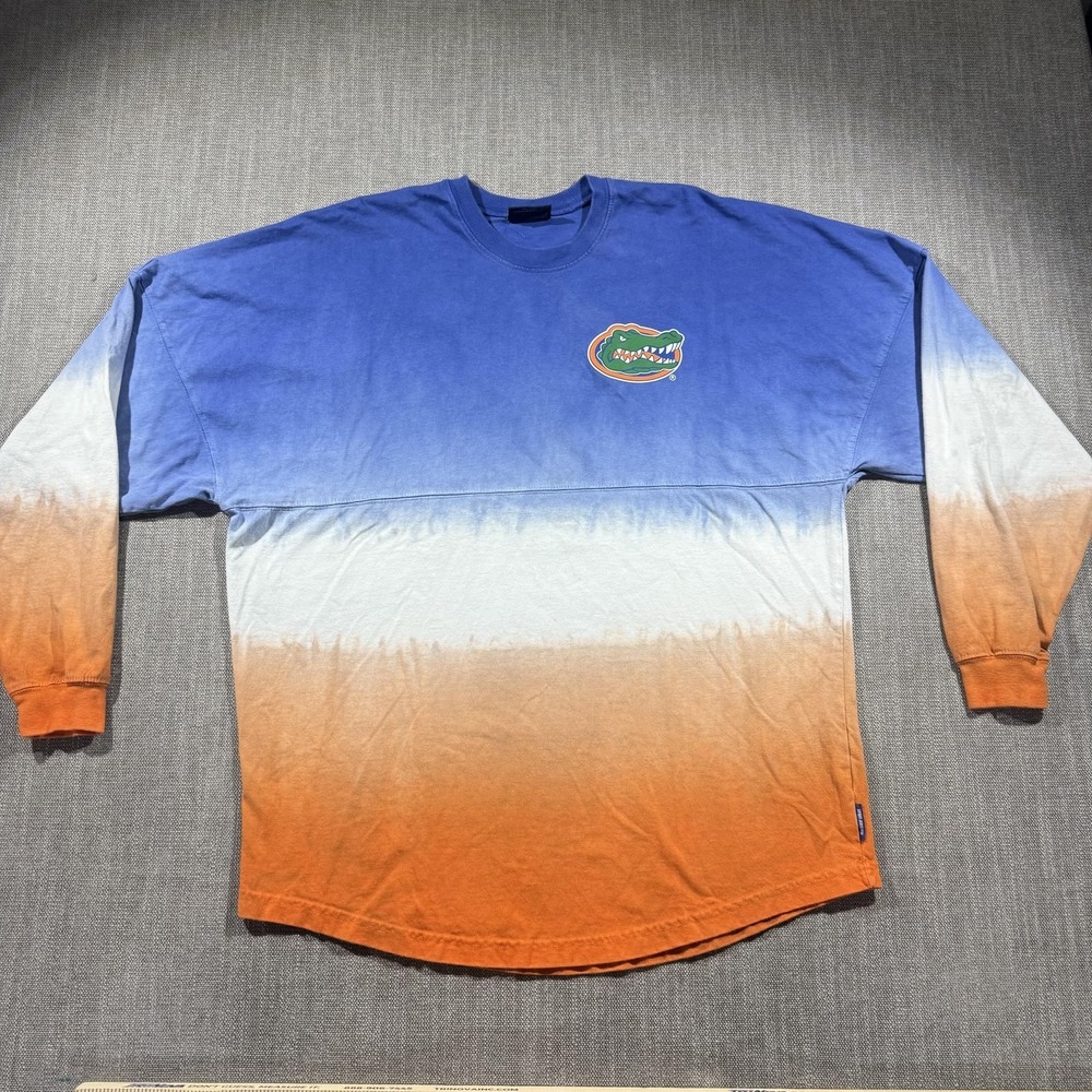 Florida Gators Shirt‎ Mens Medium Blue Long Sleeve NCAA Football Spirit Jersey